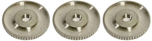 Amazon.co.jp: バッジ 裏ネジ（ギザギザなし） 平ネジ 銀 (3個セット